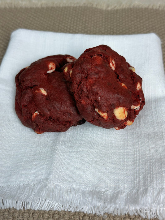 JUMBO RED VELVET COOKIES